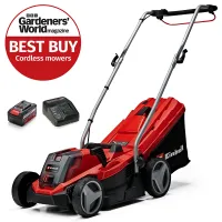 Einhell 33cm Cordless Lawn Mower 18V Rotary Lawnmower PXC With Battery And Charger 30L BRUSHLESS GE-CM 18/33 Li Kit