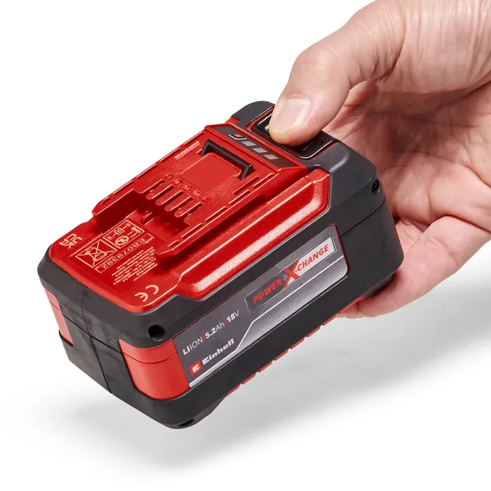 Einhell Power X-Change 18V Battery Twin Pack 2x 5.2Ah Batteries Compatible With All Power X-Change Products 36V TwinPower