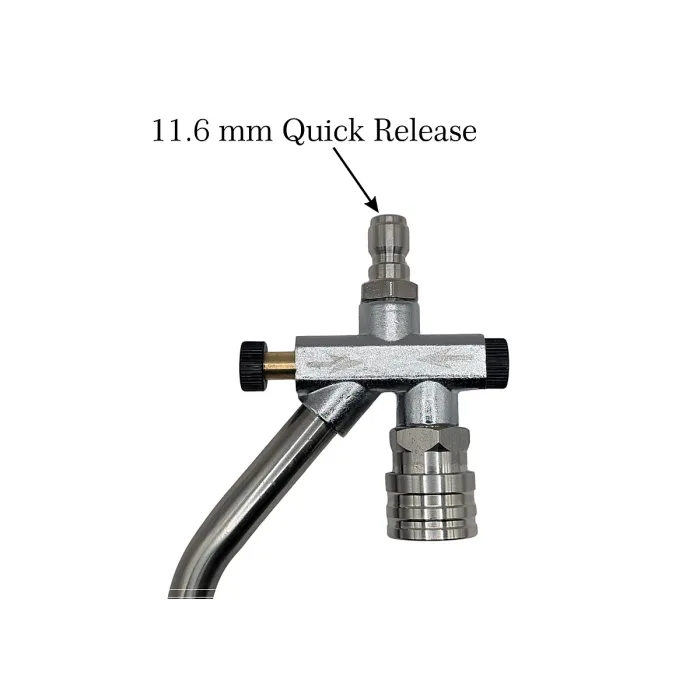 Dual Connector Lance C/W Snow Foam Lance & 4 Nozzles 11.6 mm 1/4" Quick Release