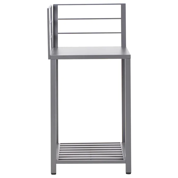 4 Piece Outdoor Kitchen Set with Sink VIGGIANO Metal Grey