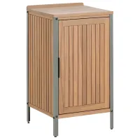 Outdoor Kitchen Cabinet IVREA Certified Acacia Wood Brown