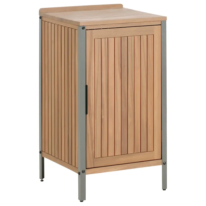 Outdoor Kitchen Cabinet IVREA Certified Acacia Wood Brown