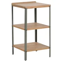 Outdoor Kitchen Island IVREA Certified Acacia Wood Brown