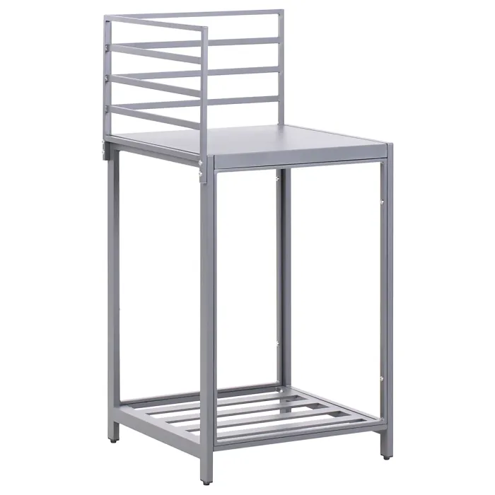 4 Piece Outdoor Kitchen Set with Sink MIRADOR PE Rattan Grey