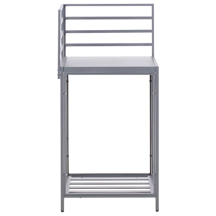 4 Piece Outdoor Kitchen Set with Sink MIRADOR PE Rattan Grey