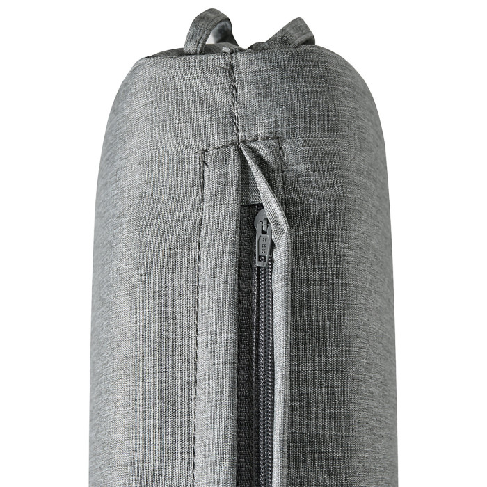 Garden Dining Set 6 Seater JAVA PREMIUM Acacia Wood Grey Melange