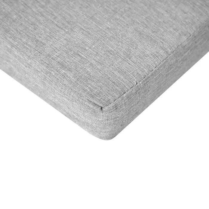 Garden Dining Set 6 Seater JAVA PREMIUM Acacia Wood Grey Melange