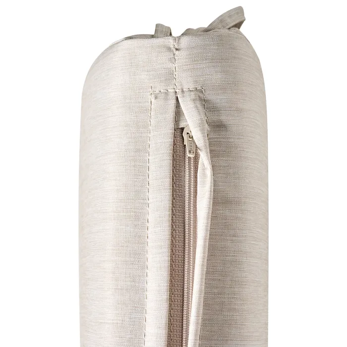 Garden Dining Set 6 Seater AMANTEA PREMIUM Acacia Wood Light Beige