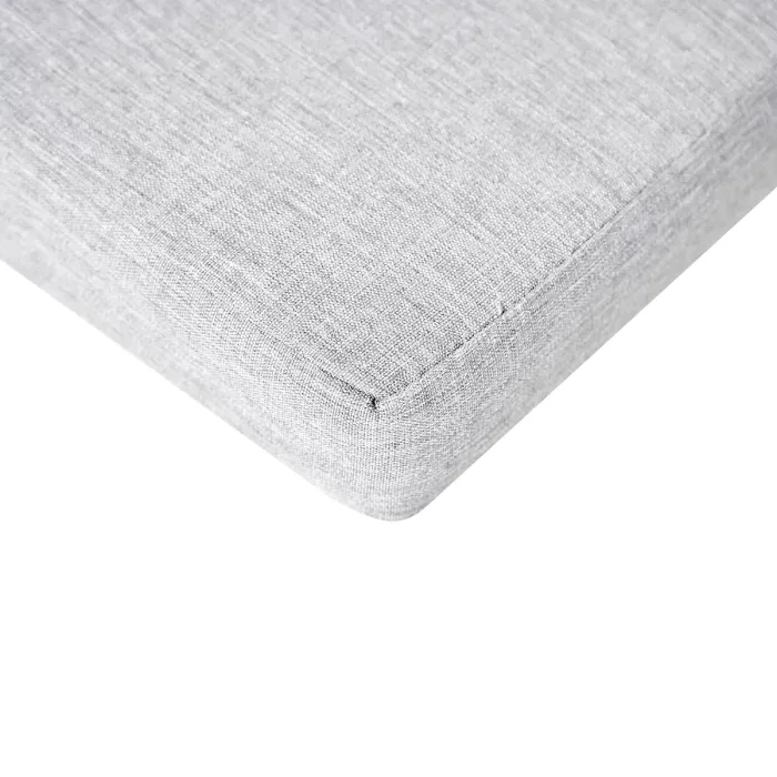 Garden Dining Set 6 Seater AMANTEA PREMIUM Acacia Wood Grey Melange