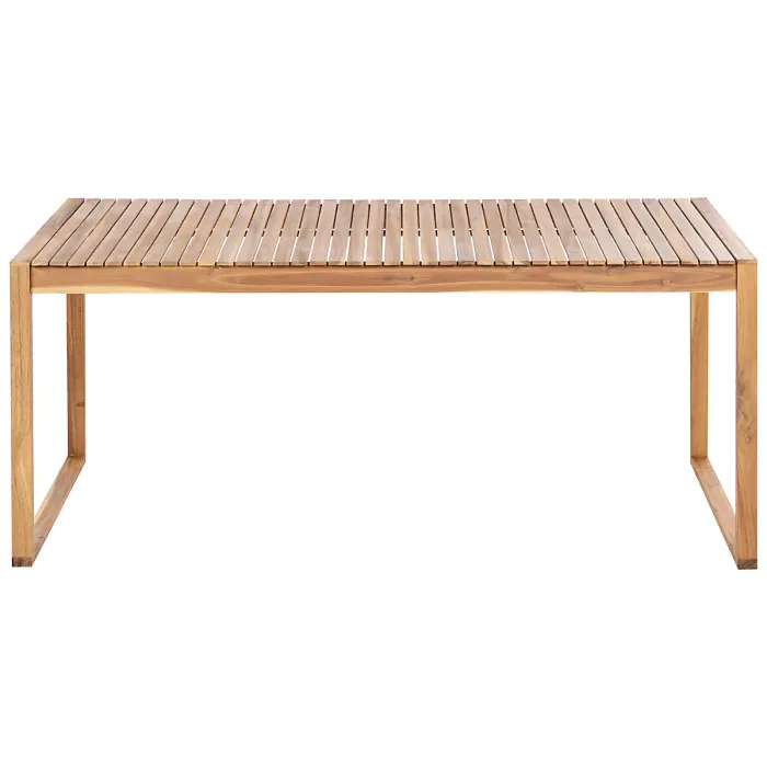 Garden Dining Set 8 Seater SASSARI PREMIUM with Cushions Certified Acacia Wood Grey Melange