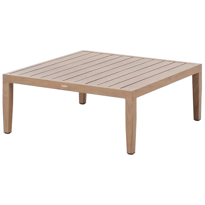 Garden Corner Sofa with Table 5 Seater SAMPIERI Left Hand Metal Brown