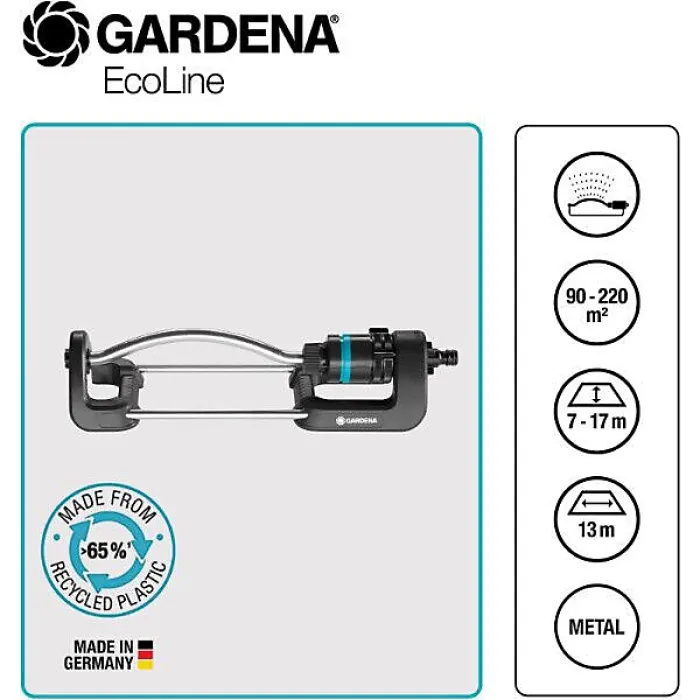 GARDENA EcoLine Oscillating Sprinkler