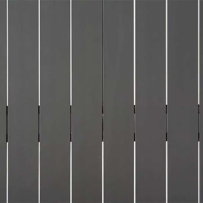 Garden Dining Set 6 Seater CASCAIS with Cushions PE Rattan Grey