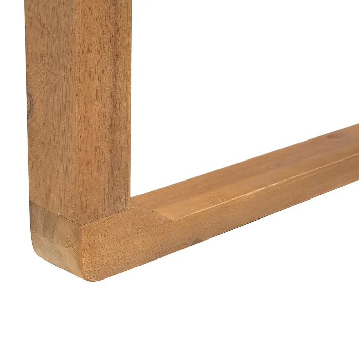 Garden Dining Set 8 Seater SASSARI with Cushions Acacia Wood Blue