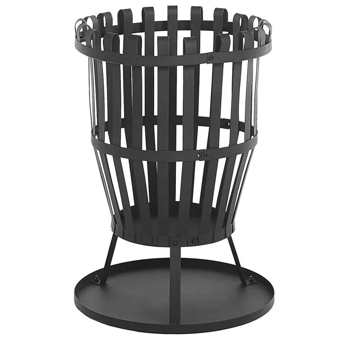 Grill Fire Pit PULO Metal Black