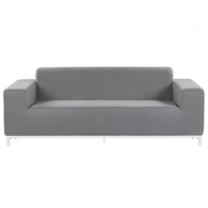 Garden Lounge Set with Table 5 Seater ROVIGO Grey