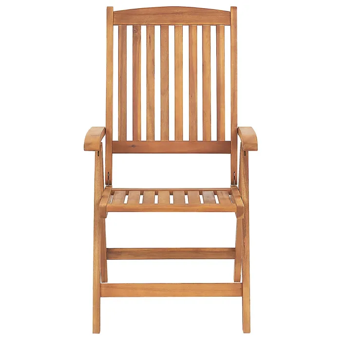 Garden Dining Set 6 Seater JAVA with Cushions Acacia Wood Blue