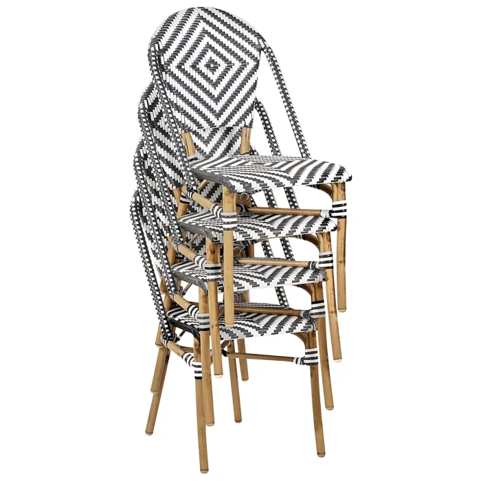 Beliani Retro RIFREDDO Black/ White