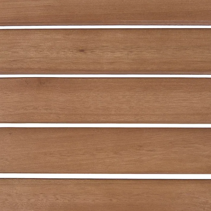 Garden Dining Set with Benches 6 Seater MONSANO Eucalyptus Wood Brown