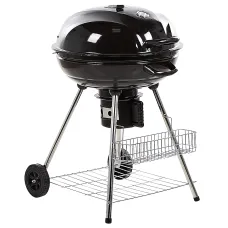 Charcoal BBQ Grill MARAPI Metal Black