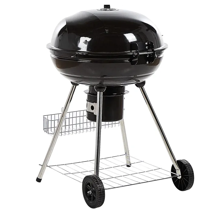 Charcoal BBQ Grill MARAPI Metal Black