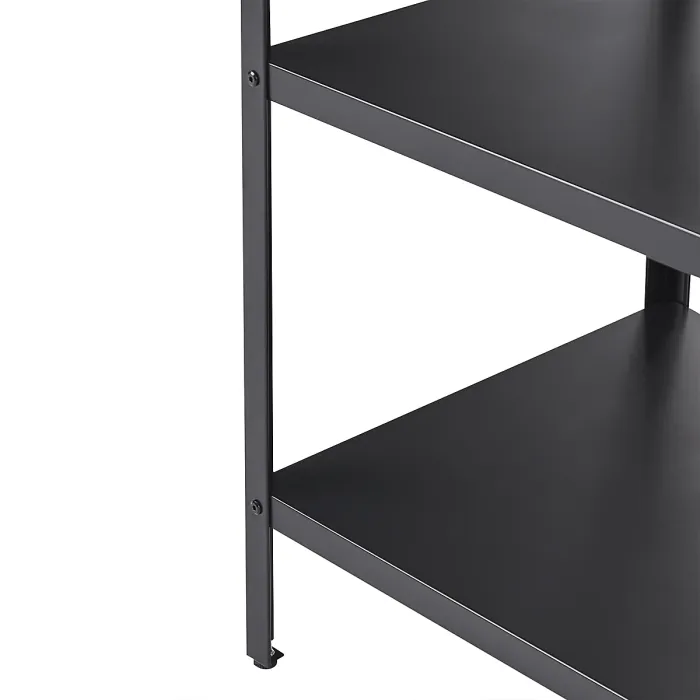 Outdoor Kitchen Island VILAMA Metal Black