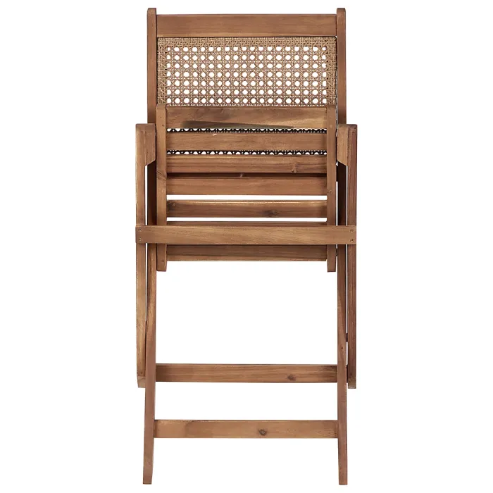 Garden Dining Set 6 Seater PARAGGI Certified Acacia Wood Natural