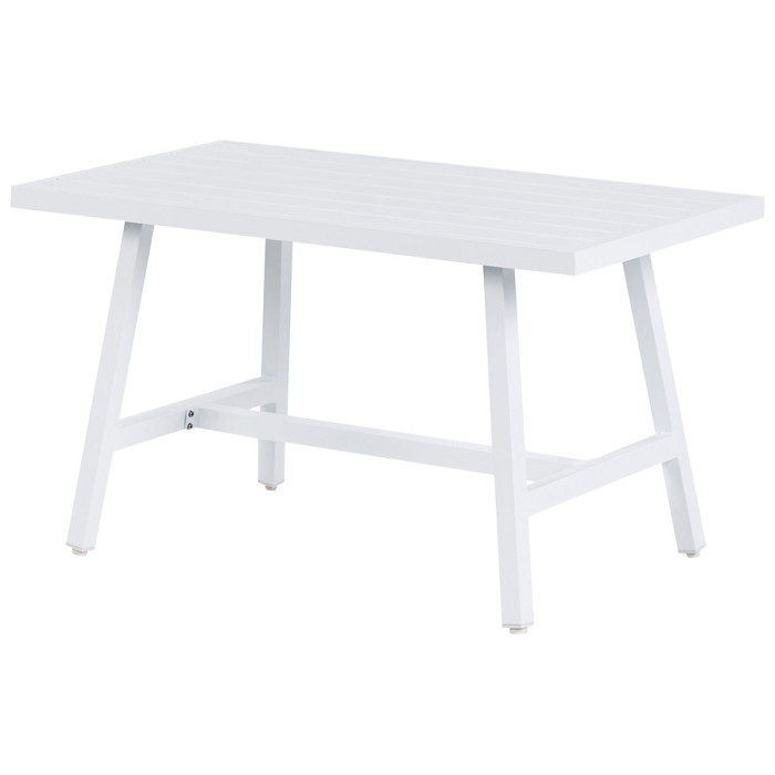 Garden Corner Sofa with Table 6 Seater CASTELLA/FRATTE Left Hand Metal Green