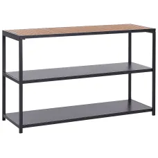 Outdoor Kitchen Island AVETRANA Metal Black