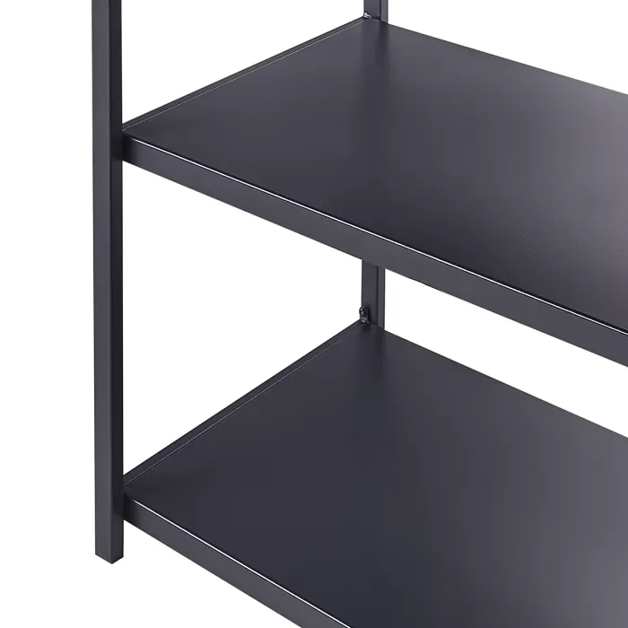 Outdoor Kitchen Island AVETRANA Metal Black