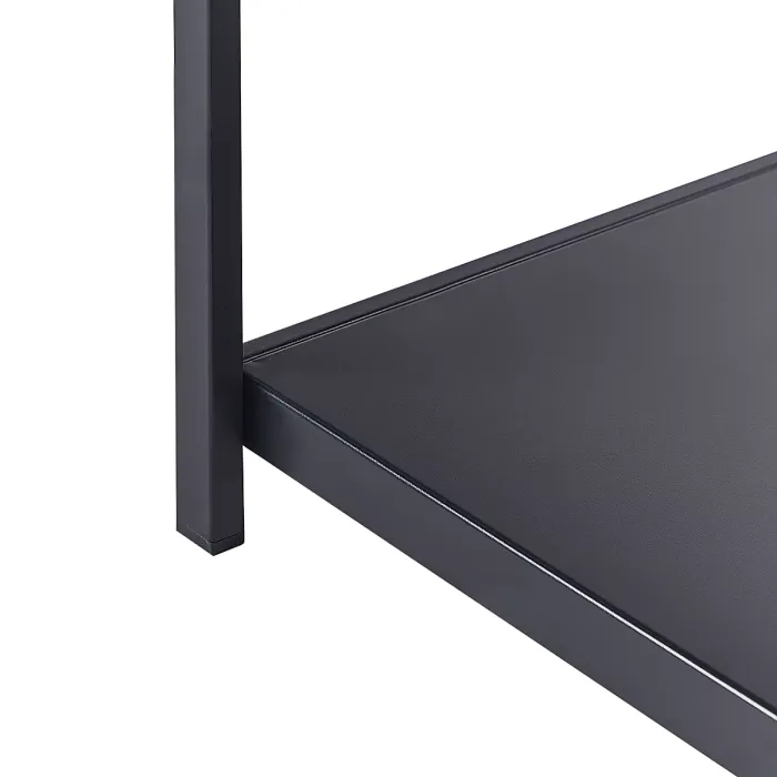 Outdoor Kitchen Island AVETRANA Metal Black