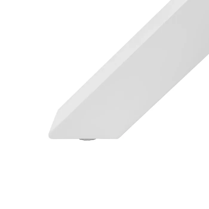 Garden Dining Set 4 Seater MALETTO/GROSSETO Metal Marble Effect White/ Beige