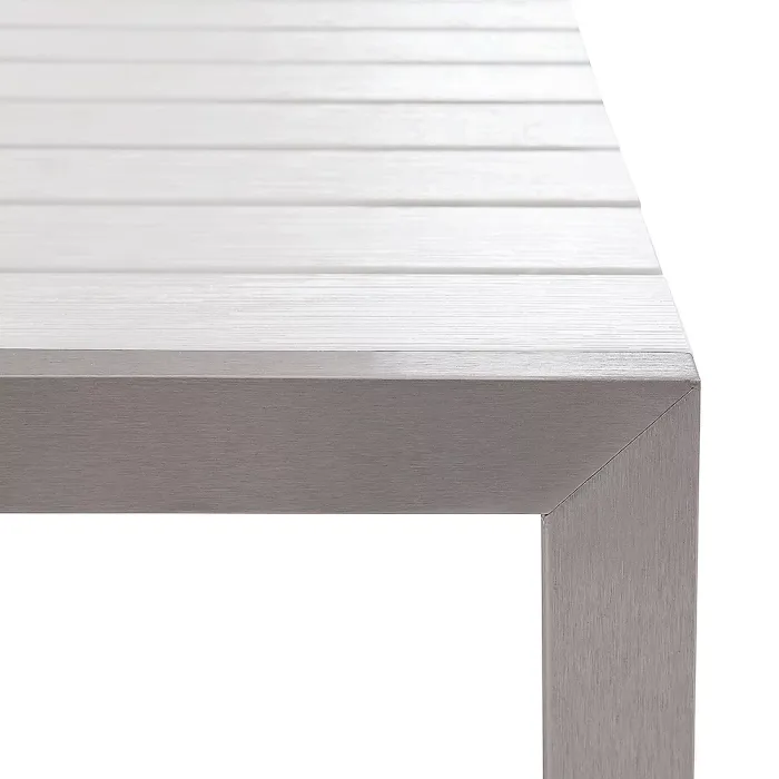 Garden Dining Set 6 Seater NARDO White