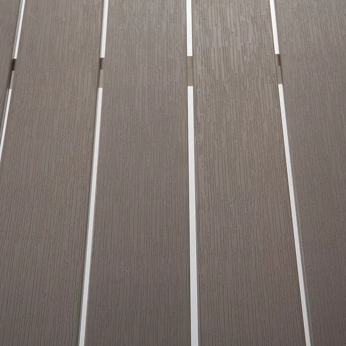 Garden Dining Set 6 Seater VERNIO Grey