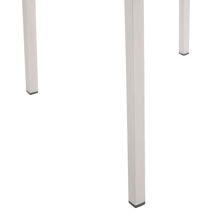 Garden Dining Set 8 Seater GROSSETO Triple Plate Granite Polished Black