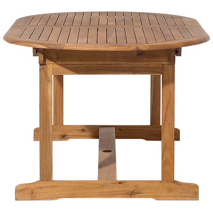 Garden Dining Set 8 Seater MAUI with Cushions Acacia Wood Grey