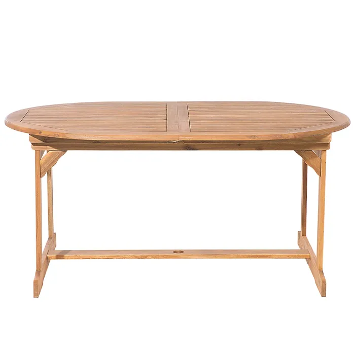 Garden Dining Set 8 Seater MAUI with Cushions Acacia Wood Multicolour