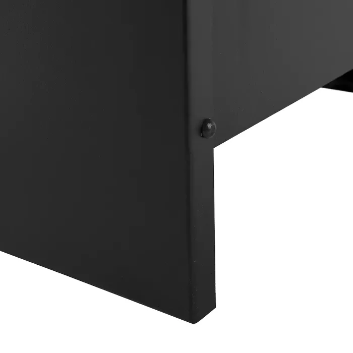 Grill Fire Pit SHIGA Metal Black