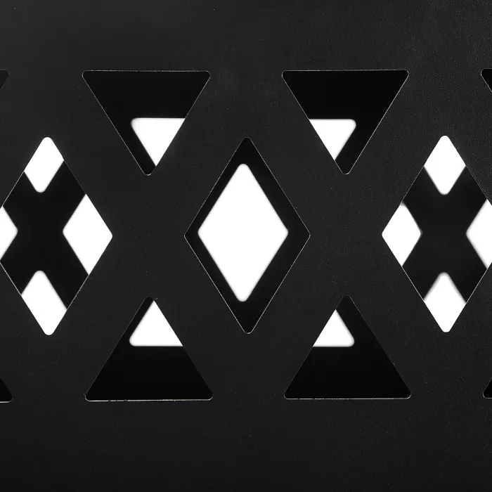 Grill Fire Pit SHIGA Metal Black