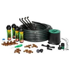 32HE (4) 4 in. Pop-Up Rotor Sprinkler System with Click-n-Go Hose Connect