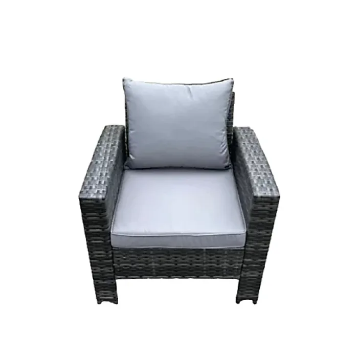 London Rattan Outdoor Furniture 6 Seater With Dining Table