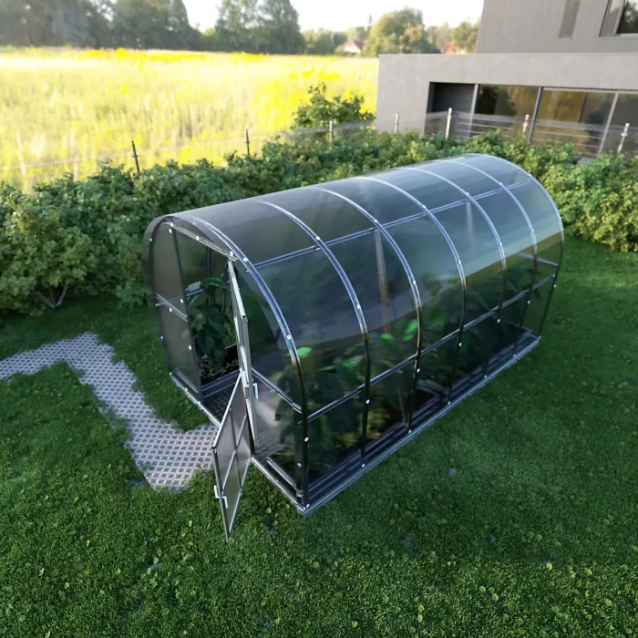 Weatherproof greenhouse KLASIKA ARCH 12m2, 3m x 4m, 6 mm polycarbonate cover