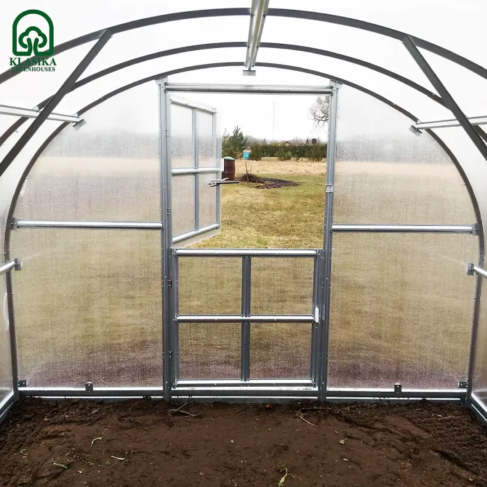 Weatherproof greenhouse KLASIKA ARCH 18m2, 3m x 6m, 4 mm polycarbonate cover