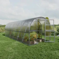 Garden greenhouse KLASIKA BALTIC LT 18m2, 3m x 6m, 4 mm polycarbonate cover