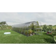 Garden greenhouse KLASIKA BALTIC LT 36m2, 3m x 12m, 6 mm polycarbonate cover
