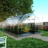 UV Resistant greenhouse KLASIKA TUBE 3 x 4 m (12 m²), 6 mm polycarbonate cover