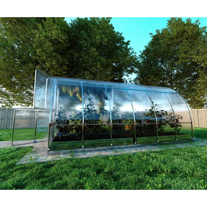 UV Resistant greenhouse KLASIKA TUBE 3 x 4 m (12 m²), 6 mm polycarbonate cover