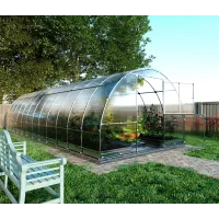 UV Resistant greenhouse KLASIKA TUBE 3 x 8 m (24 m²), 6 mm polycarbonate cover
