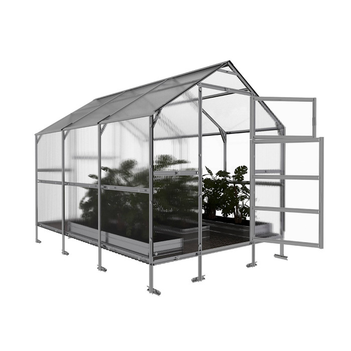 All-Season greenhouse KLASIKA BERNARD 2,35 x 3 m (7,05 m²), 6 mm polycarbonate cover