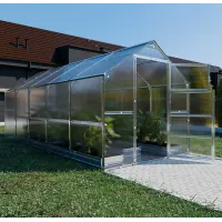 All-Season greenhouse KLASIKA BERNARD 2,35 x 5m (11,75 m²), 6 mm polycarbonate cover
